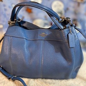 Coach Denim Blue Crossbody bag